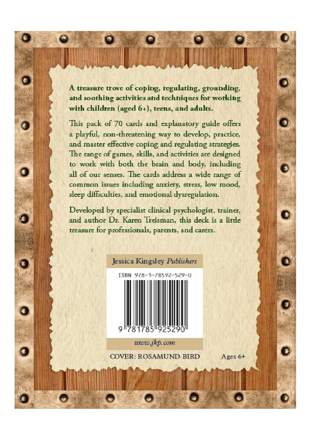 A Therapeutic Treasure Deck of Grounding, Soothing, Coping and Regulating Cards (Therapeutic Treasures Collection)