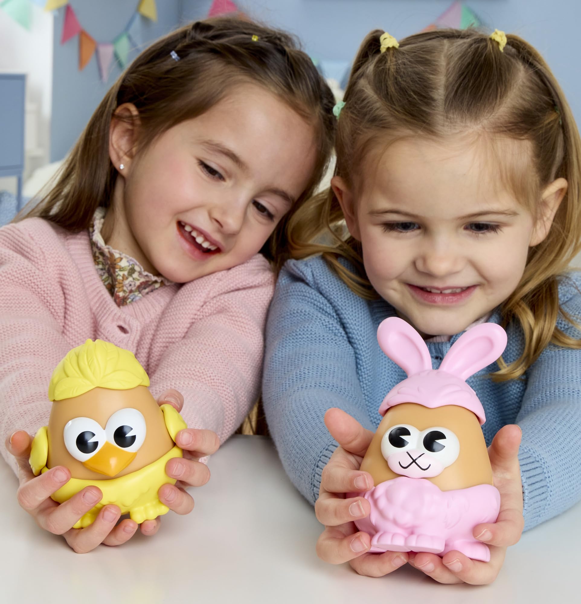 Mr. Potato Head Playskool, Fun Figure Toddler Toy for Girls and Boys, Classic Mix and Match Toys, Black