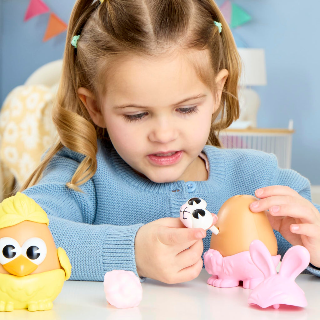 Mr. Potato Head Playskool, Fun Figure Toddler Toy for Girls and Boys, Classic Mix and Match Toys, Black