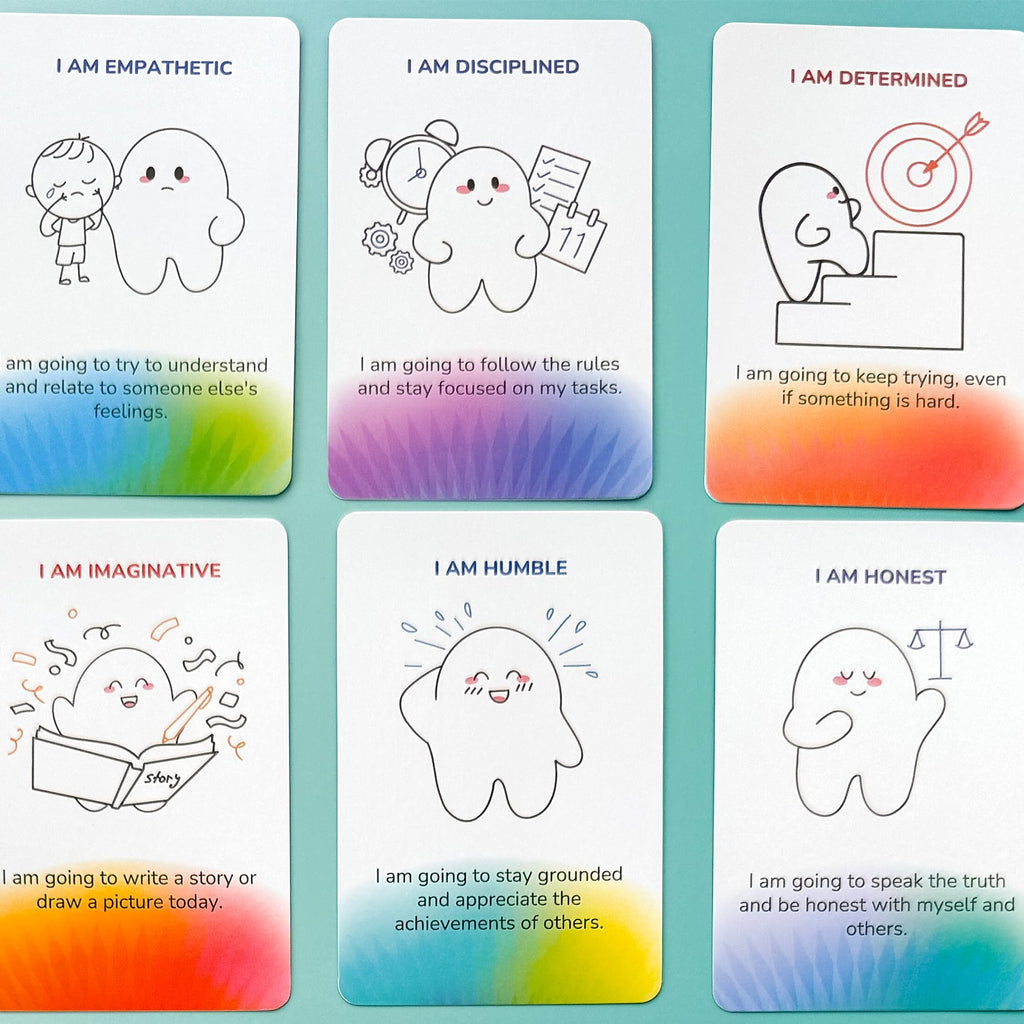 QUOKKA ADHD Tools for Kids – Emotional Regulation Tools for Kids in a Fun Flashcards Deck – Big Feelings Support, Focus Activities, Social Skills & Impulse Control Cards for Home or Classroom