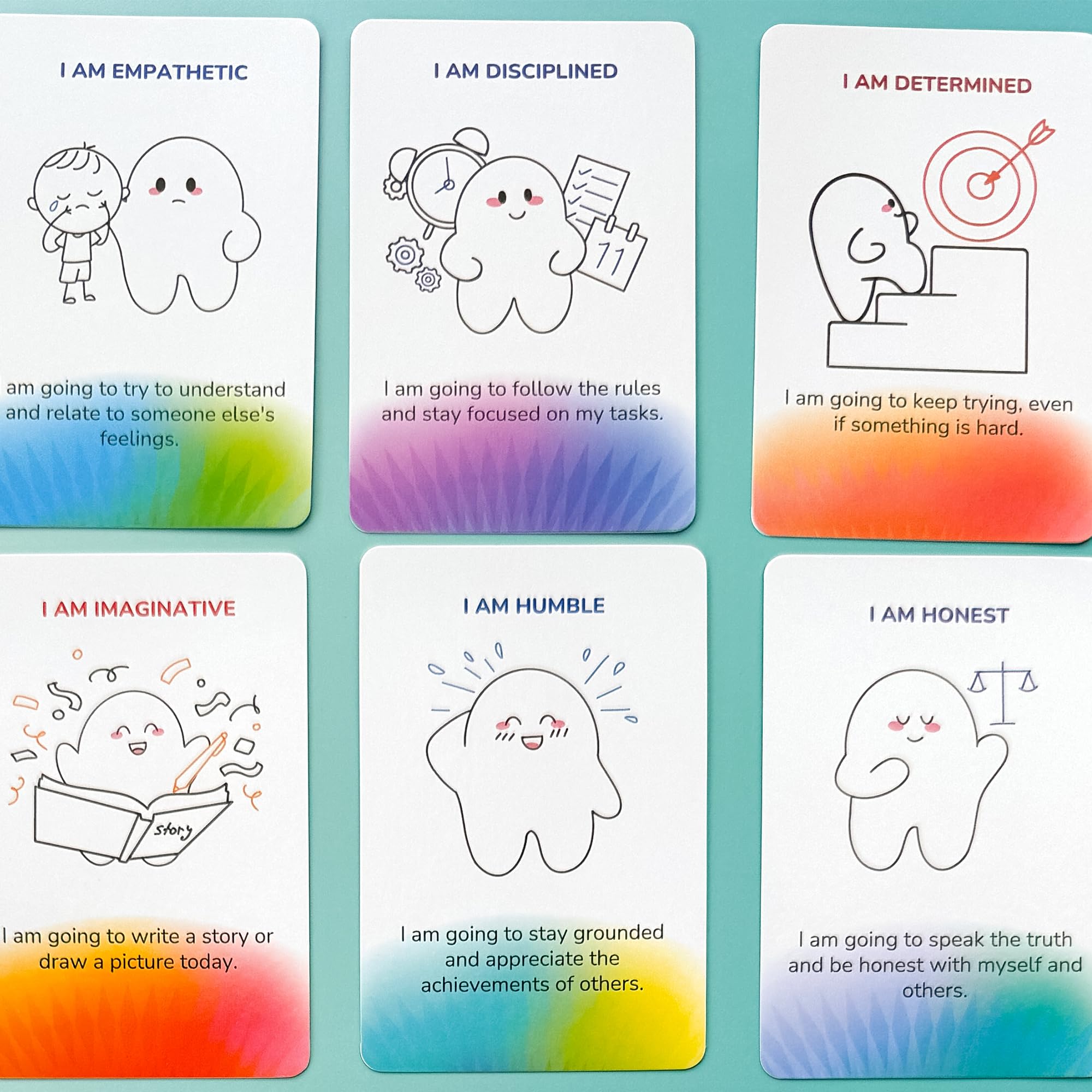 QUOKKA ADHD Tools for Kids – Emotional Regulation Tools for Kids in a Fun Flashcards Deck – Big Feelings Support, Focus Activities, Social Skills & Impulse Control Cards for Home or Classroom
