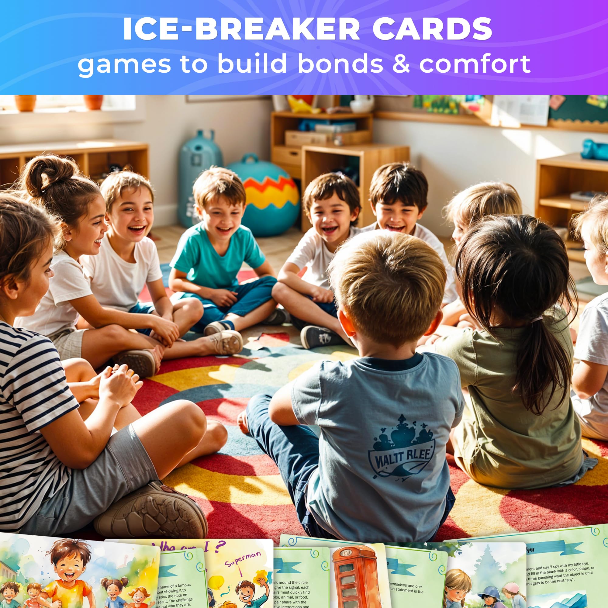 QUOKKA ADHD Tools for Kids – Emotional Regulation Tools for Kids in a Fun Flashcards Deck – Big Feelings Support, Focus Activities, Social Skills & Impulse Control Cards for Home or Classroom