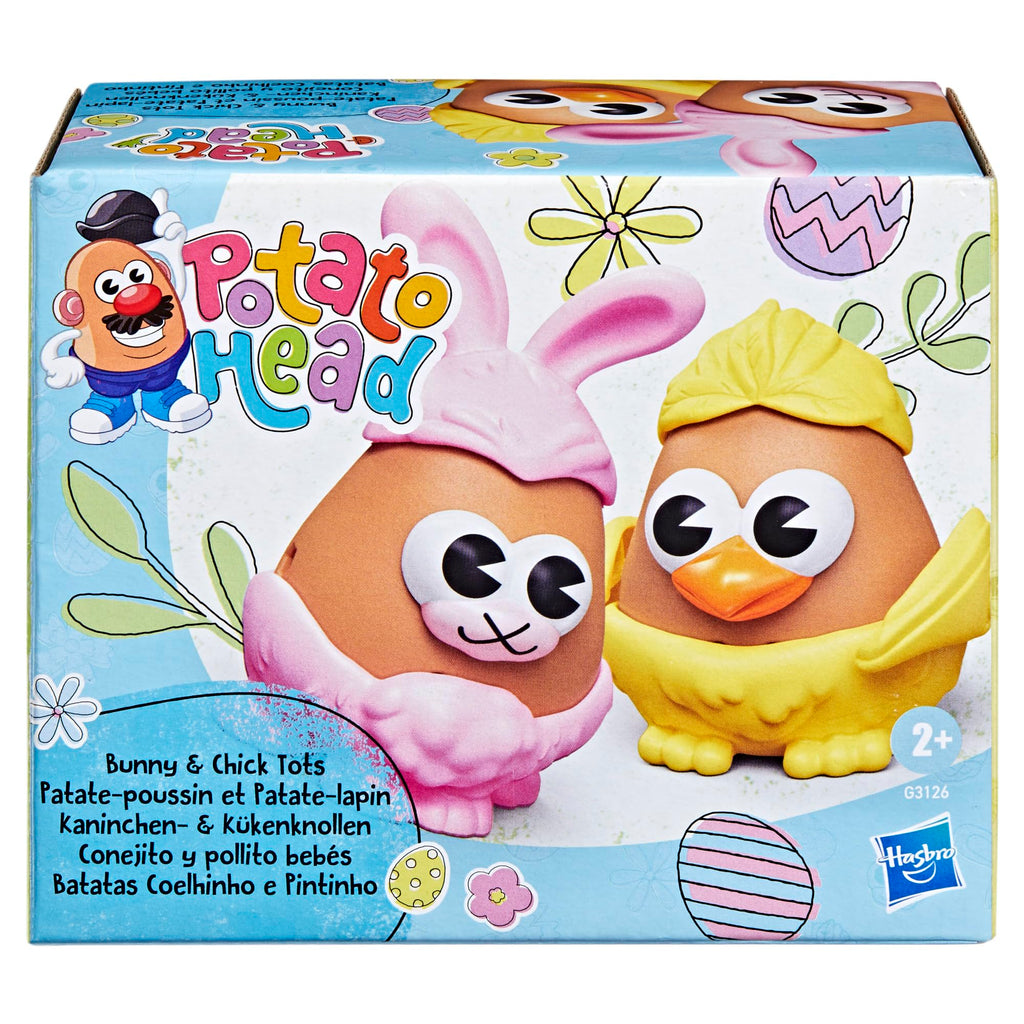 Mr. Potato Head Playskool, Fun Figure Toddler Toy for Girls and Boys, Classic Mix and Match Toys, Black