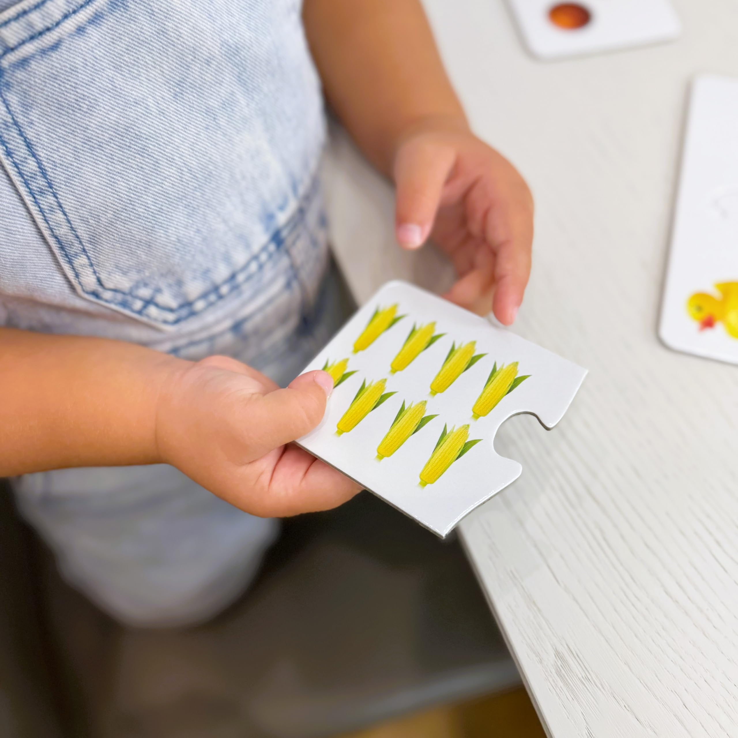 The Learning Journey Match It - Counting Memory Game For Kids - Helps Interactive Child Development, Problem-Solving and Counting Skills - Includes 30 Self-Correcting Puzzle Sets - For 4+ Years