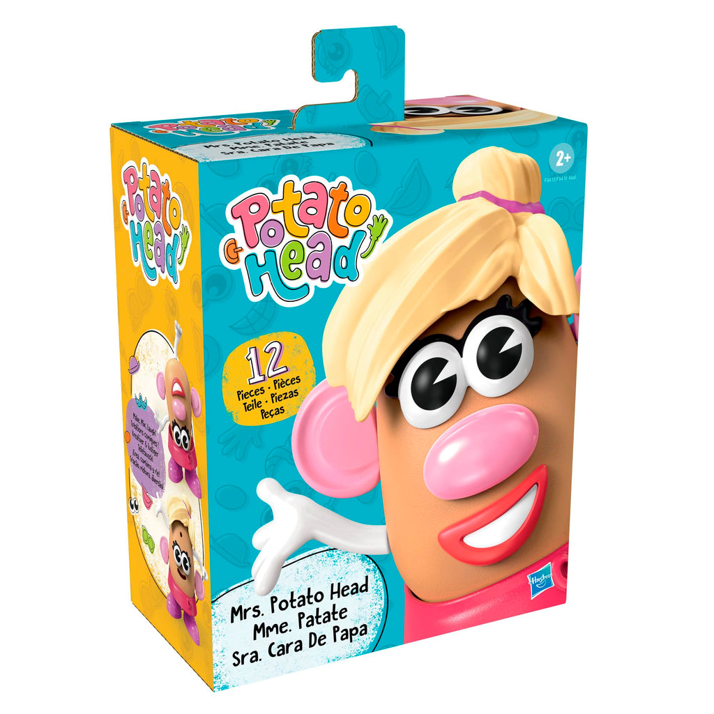 Mr. Potato Head Playskool, Fun Figure Toddler Toy for Girls and Boys, Classic Mix and Match Toys, Black