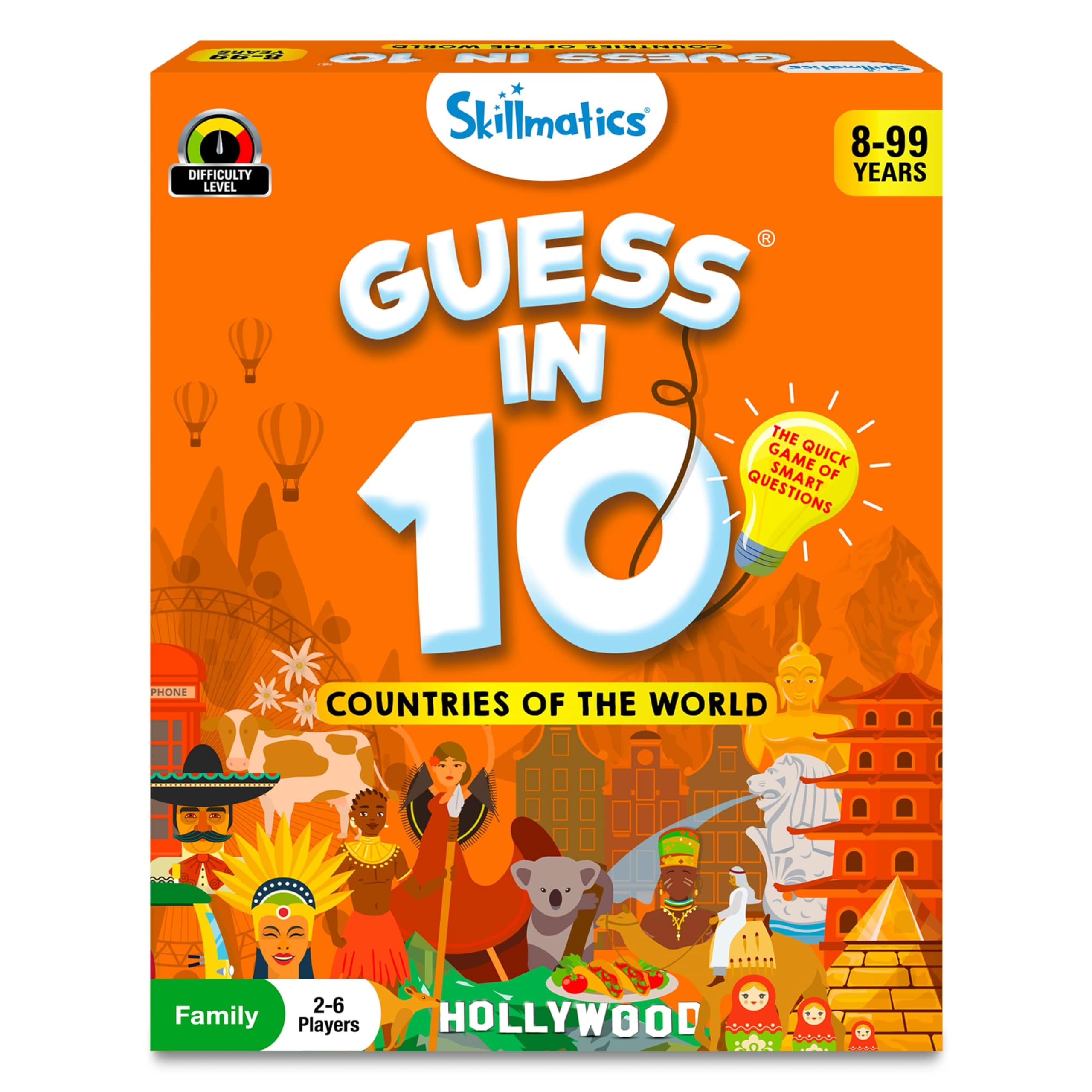 Skillmatics Guess in 10 Animal Planet, Card Game, Perfect for Boys, Girls, Kids, Teens, Adults Who Love Animals, Trivia Games, Travel Games, Gifts for Ages 6, 7, 8, 9, 10, and Up