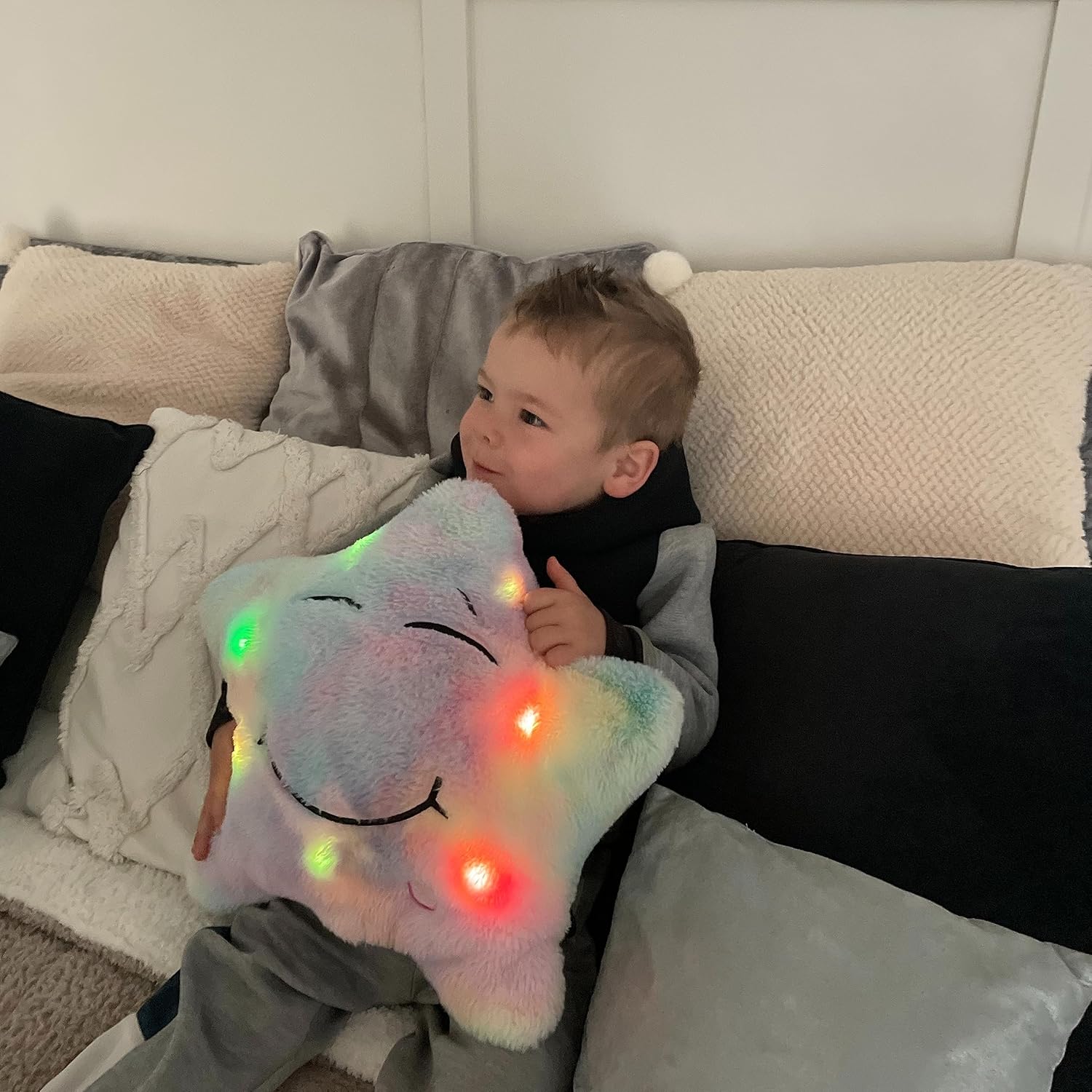 Musical Star Teddy Sensory Light - Sensory Toys For Autism - Sleep Aid For Kids - Light Up Toys Sensory Twinkle Twinkle Little Star Toy