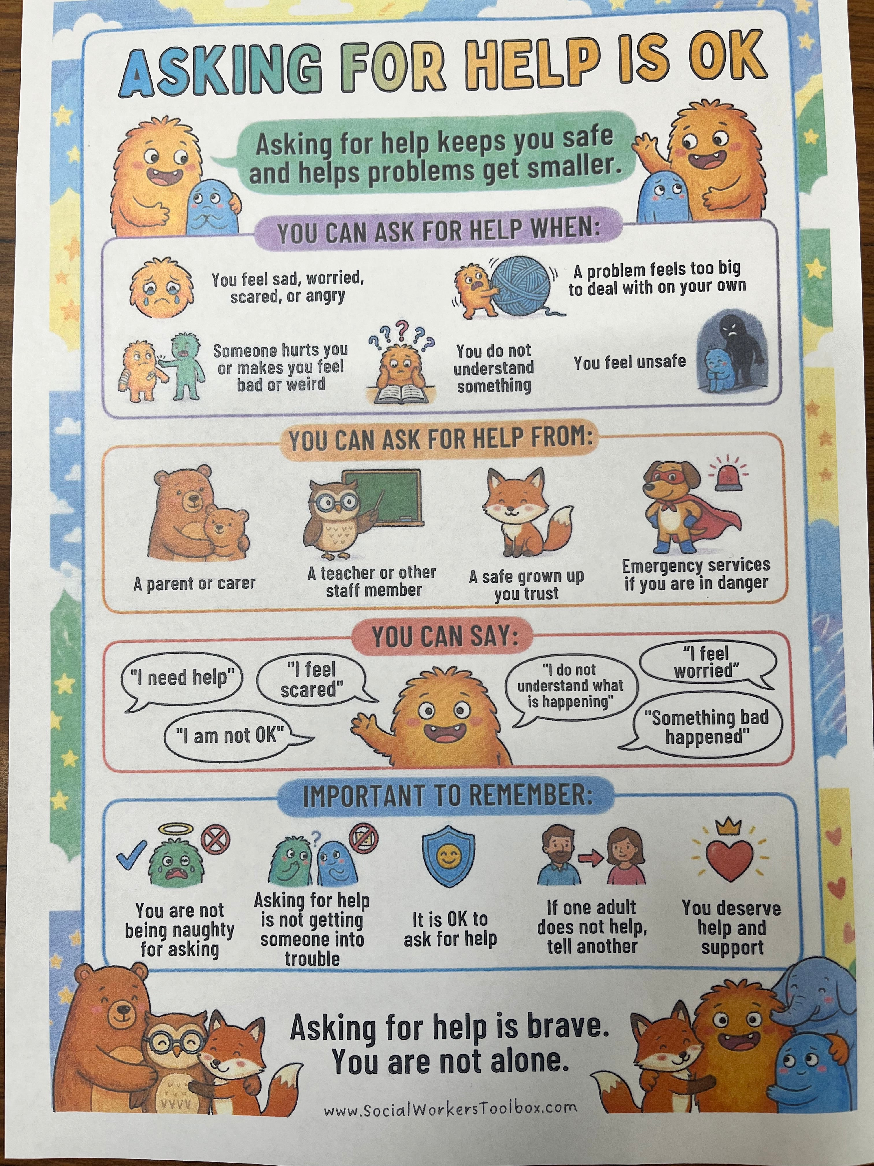 Guide: Teaching Kids How to Ask for Help